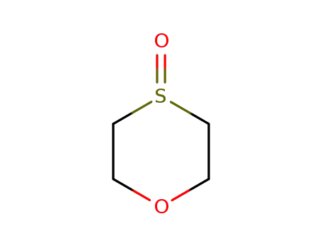 Molecular Structure of 109-03-5 (1,4-Oxathiane 4-oxide)
