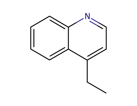 Molecular Structure of 19020-26-9 (4-Ethylquinoline)