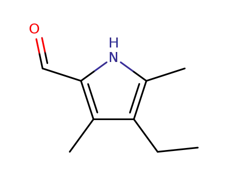 4-ethyl-3,5-dimethyl-1H-pyrrole-2-carbaldehyde(SALTDATA: FREE)