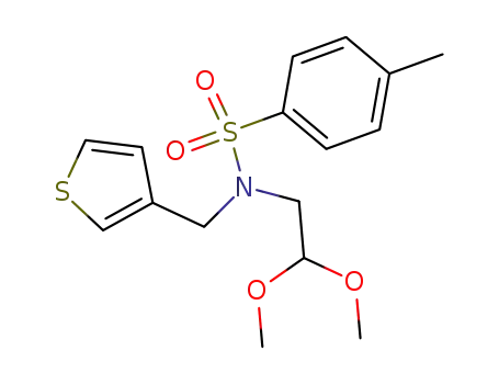 N-(2,2-DiMethoxyethyl)-4-Methyl-N-(thiophen-3-ylMethyl)benzenesulfonaMide