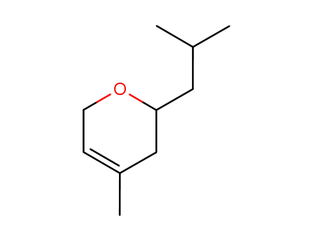 2H-Pyran,3,6-dihydro-4-methyl-2-(2-methylpropyl)-