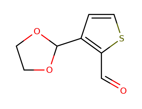 2-Thiophenecarboxaldehyde,3-(1,3-dioxolan-2-yl)-