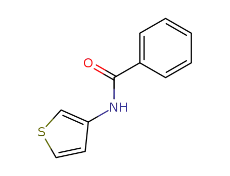 Molecular Structure of 79128-75-9 (N-(thiophen-3-yl)benzamide)
