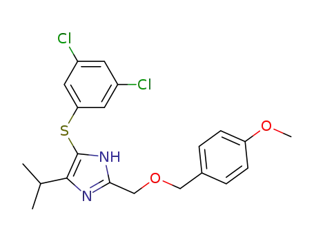 1H-Imidazole,
4-[(3,5-dichlorophenyl)thio]-2-[[(4-methoxyphenyl)methoxy]methyl]-5-(1-
methylethyl)-
