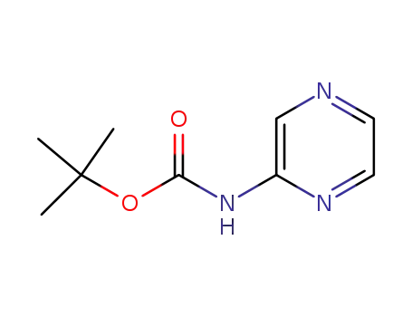 Carbamic acid, pyrazinyl-, 1,1-dimethylethyl ester (9CI)