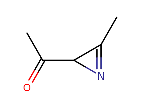 Molecular Structure of 55393-93-6 (Ethanone, 1-(3-methyl-2H-azirin-2-yl)-)