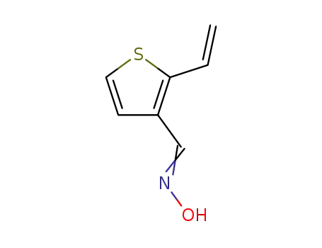 3-Thiophenecarboxaldehyde, 2-ethenyl-, oxime