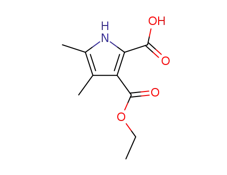 1H-Pyrrole-2,3-dicarboxylicacid, 4,5-dimethyl-, 3-ethyl ester cas  63900-79-8