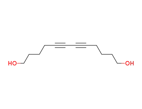 Molecular Structure of 74602-32-7 (5,7-Dodecadiyne-1,12-diol)