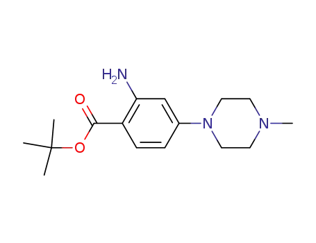 tert-Butyl 2-amino-4-(4-methylpiperazin-1-yl)benzoate