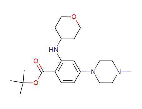 4-(4-Methylpiperazin-1-yl)-2-[(tetrahydropyran-4-yl)amino]benzoic acid tert-butyl ester