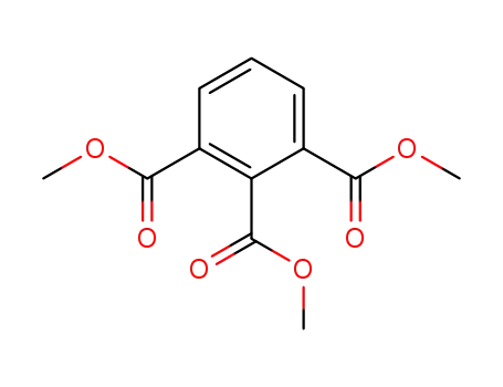 Molecular Structure of 2672-57-3 (TRIMETHYL 1,2,3-BENZENETRICARBOXYLATE)