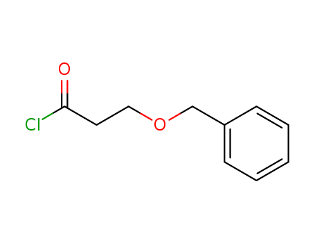Propanoyl chloride, 3-(phenylmethoxy)-