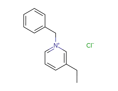 Pyridinium, 3-ethyl-1-(phenylmethyl)-, chloride