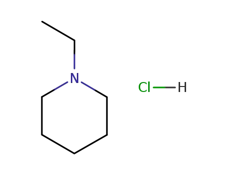 Molecular Structure of 17874-60-1 (1-ethylpiperidine hydrochloride (1:1))
