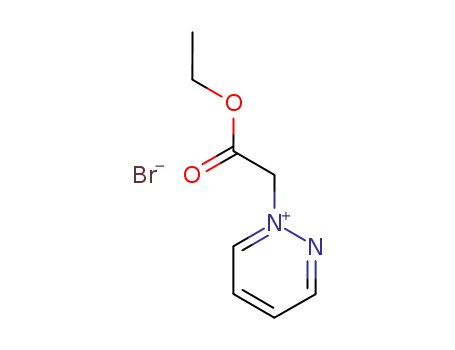 Pyridazinium, 1-(2-ethoxy-2-oxoethyl)-, bromide