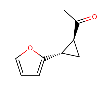 에타논, 1-[2-(2-푸라닐)사이클로프로필]-, 트랜스-(9CI)