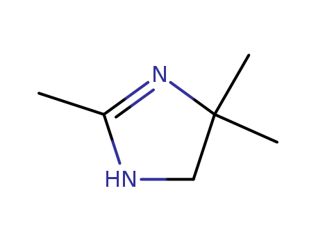Molecular Structure of 69894-12-8 (1H-Imidazole, 4,5-dihydro-2,4,4-trimethyl-)