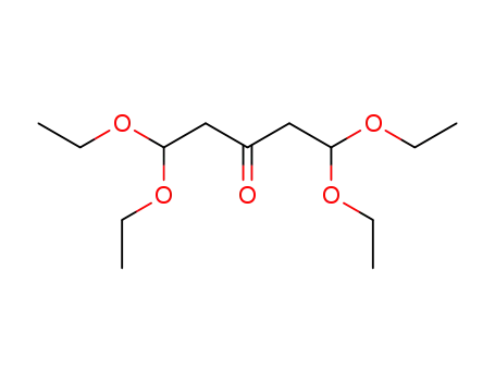 Molecular Structure of 77070-79-2 (3-Pentanone, 1,1,5,5-tetraethoxy-)