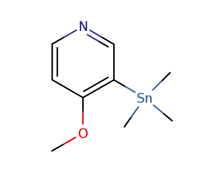 Pyridine, 4-methoxy-3-(trimethylstannyl)-