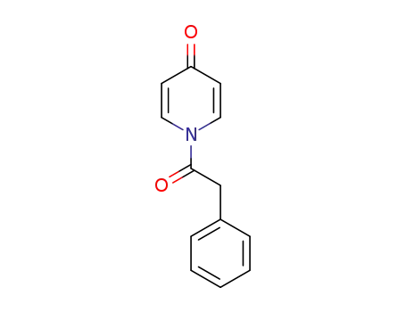 Molecular Structure of 74669-41-3 (4(1H)-Pyridinone, 1-(phenylacetyl)-)