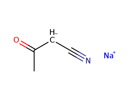 Butanenitrile, 3-oxo-,ion(1-), sodium (1:1)