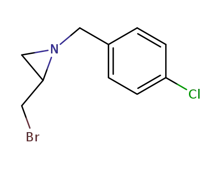 Aziridine, 2-(bromomethyl)-1-[(4-chlorophenyl)methyl]-