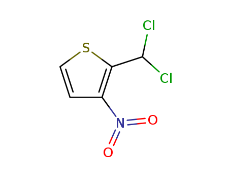 Thiophene, 2-(dichloromethyl)-3-nitro-