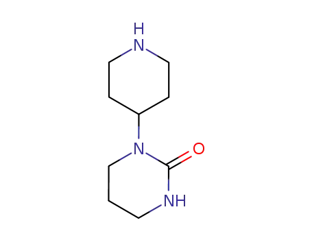 Molecular Structure of 61220-36-8 (Tetrahydro-1-(4-piperidinyl)-2(1H)-pyriMidinone)