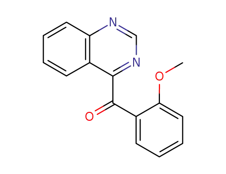 Molecular Structure of 55326-11-9 (Methanone, (2-methoxyphenyl)-4-quinazolinyl-)