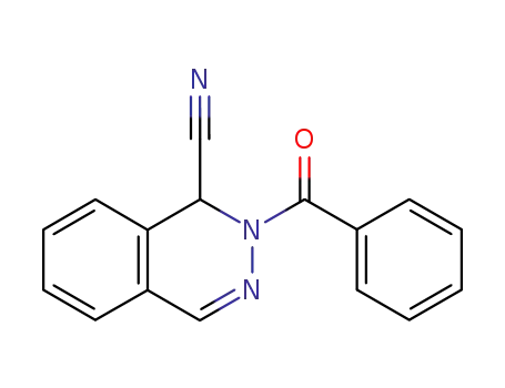 2-Benzoyl-1,2-dihydro-1-phthalazinecarbonitrile