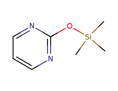 Molecular Structure of 52523-22-5 (Pyrimidine, 2-[(trimethylsilyl)oxy]- (9CI))