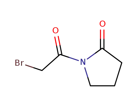 2-Pyrrolidinone, 1-(bromoacetyl)- (9CI)