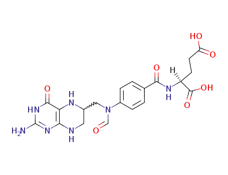 2-[4-[(2-AMINO-4-OXO-5,6,7,8-TETRAHYDRO-1H-PTERIDIN-6-YL)METHYL-FORMYL-AMINO]BENZOYL]AMINOPENTANEDIOIC ACID