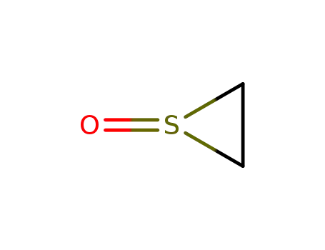 Molecular Structure of 7117-41-1 (thiirane 1-oxide)