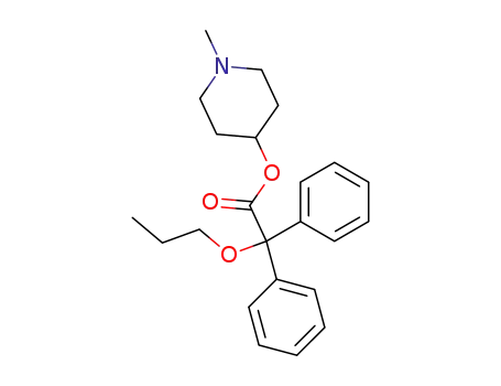 (1-Methyl-4-piperidyl) 2,2-diphenyl-2-propoxy-acetate