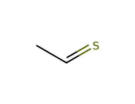 Molecular Structure of 6851-93-0 (Ethanethial)