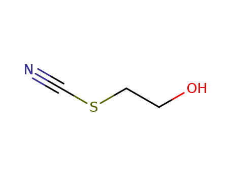 Molecular Structure of 693-08-3 (Thiocyanic acid, 2-hydroxyethyl ester)