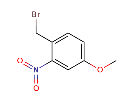 Molecular Structure of 57559-52-1 (4-Methoxy-2-nitrobenzyl bromide)