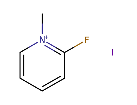 Molecular Structure of 367-06-6 (Pyridinium, 2-fluoro-1-methyl-, iodide)