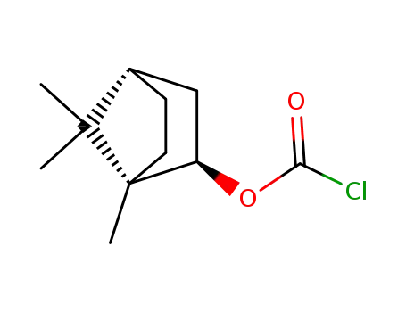 Carbonochloridic acid,
(1S,2R,4S)-1,7,7-trimethylbicyclo[2.2.1]hept-2-yl ester