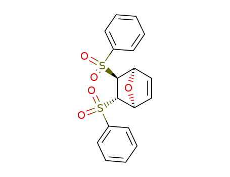 7-Oxabicyclo[2.2.1]hept-2-ene, 5,6-bis(phenylsulfonyl)-,
(1R,4S,5S,6S)-rel-