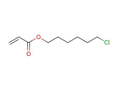 Molecular Structure of 133123-02-1 (2-Propenoic acid, 6-chlorohexyl ester)