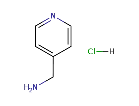 Molecular Structure of 64460-41-9 (Pyridin-4-ylmethanamine hydrochloride)