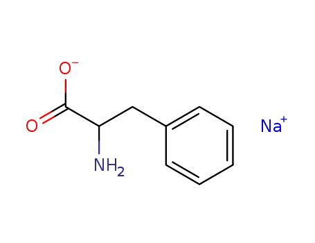 Molecular Structure of 23338-68-3 (Phenylalanine, monosodium salt)