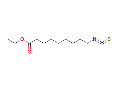 Molecular Structure of 111823-32-6 (Nonanoic acid, 9-isothiocyanato-, ethyl ester)