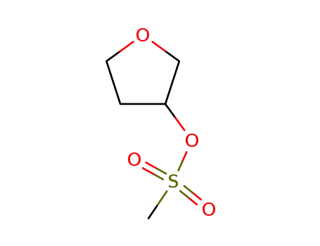 Molecular Structure of 156380-34-6 (tetrahydrofuran-3-yl Methanesulfonate)
