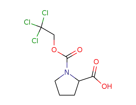 1-(2,2,2-trichloroethoxycarbonyl)pyrrolidine-2-carboxylic Acid