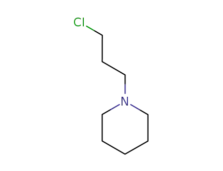 Molecular Structure of 1458-63-5 (1-(3-Chloropropyl)piperidine HCl)