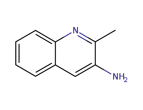 Molecular Structure of 21352-22-7 (3-AMINO-2-METHYLQUINOLINE)